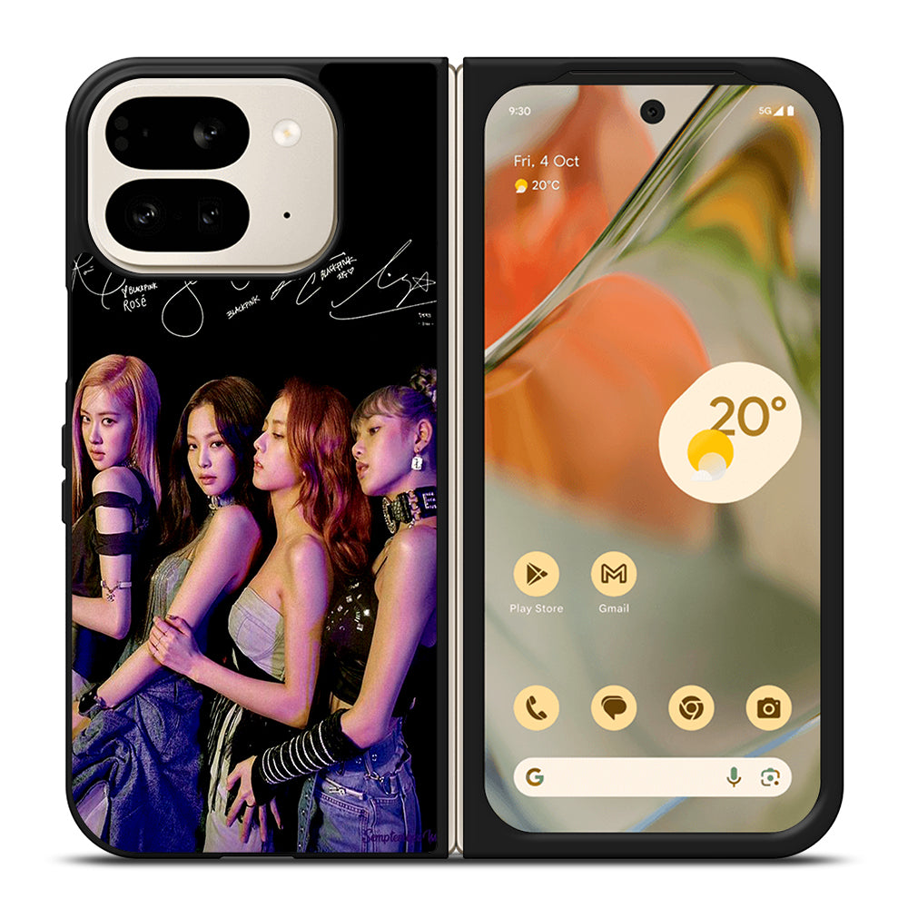 BLACKPINK KPOP SIGNATURE Google Pixel 9 Pro Fold Case Cover