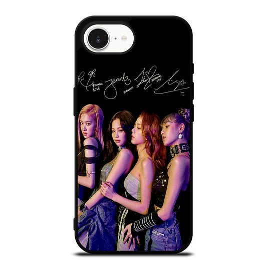 BLACKPINK KPOP SIGNATURE iPhone 16e Case Cover
