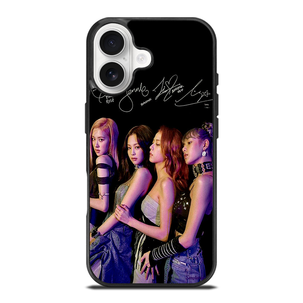 BLACKPINK KPOP SIGNATURE iPhone 17 Case Cover