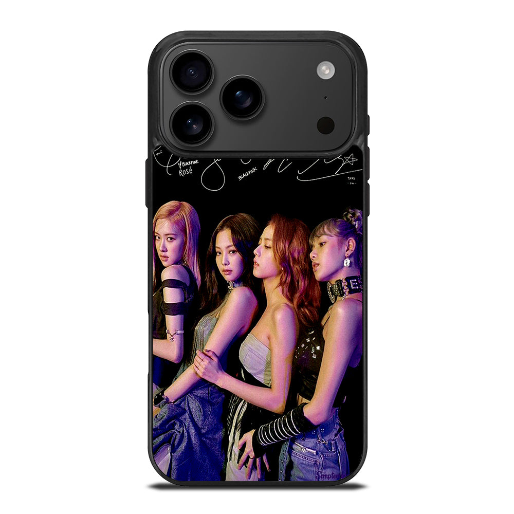 BLACKPINK KPOP SIGNATURE iPhone 17 Pro Max Case Cover