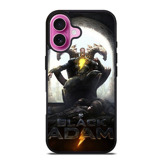 BLACK ADAM DC iPhone 16 Plus Case Cover