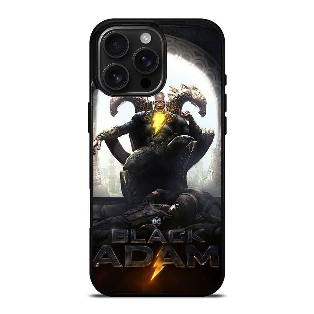 BLACK ADAM DC iPhone 16 Pro Max Case Cover