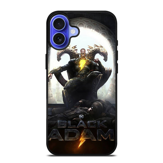 BLACK ADAM DC iPhone 16 Case Cover