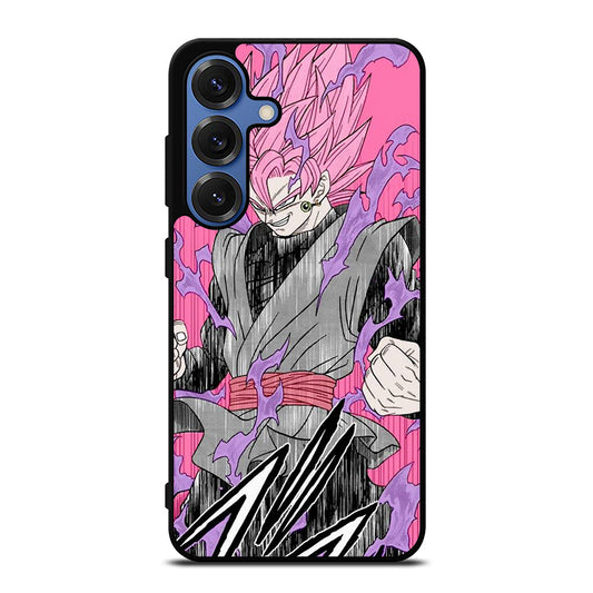 BLACK GOKU DRAGON BALL ART Samsung Galaxy S25 Case Cover