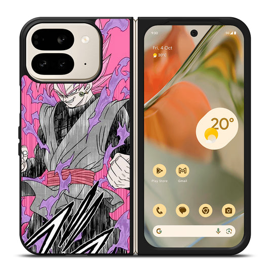 BLACK GOKU DRAGON BALL ART Google Pixel 9 Pro Fold Case Cover