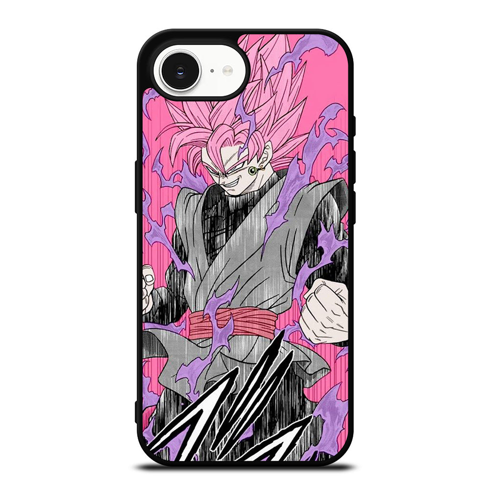 BLACK GOKU DRAGON BALL ART iPhone 16e Case Cover