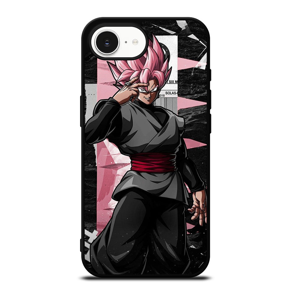 BLACK GOKU DRAGON BALL SSJ ROSE iPhone 16e Case Cover