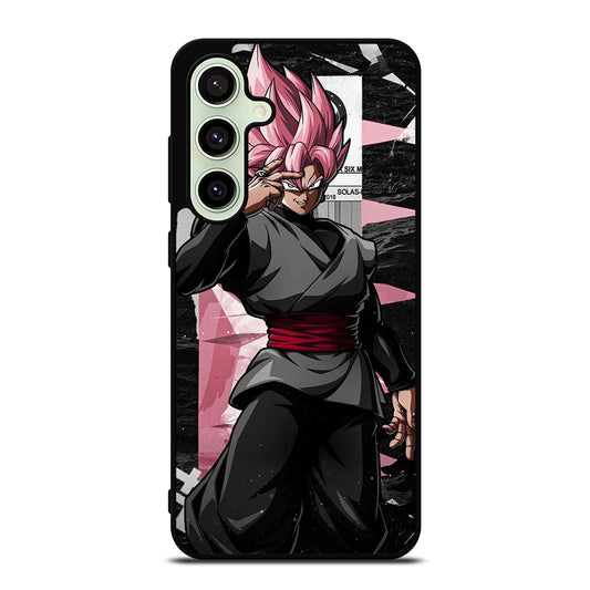 BLACK GOKU DRAGON BALL SSJ ROSE Samsung Galaxy S24 FE Case Cover