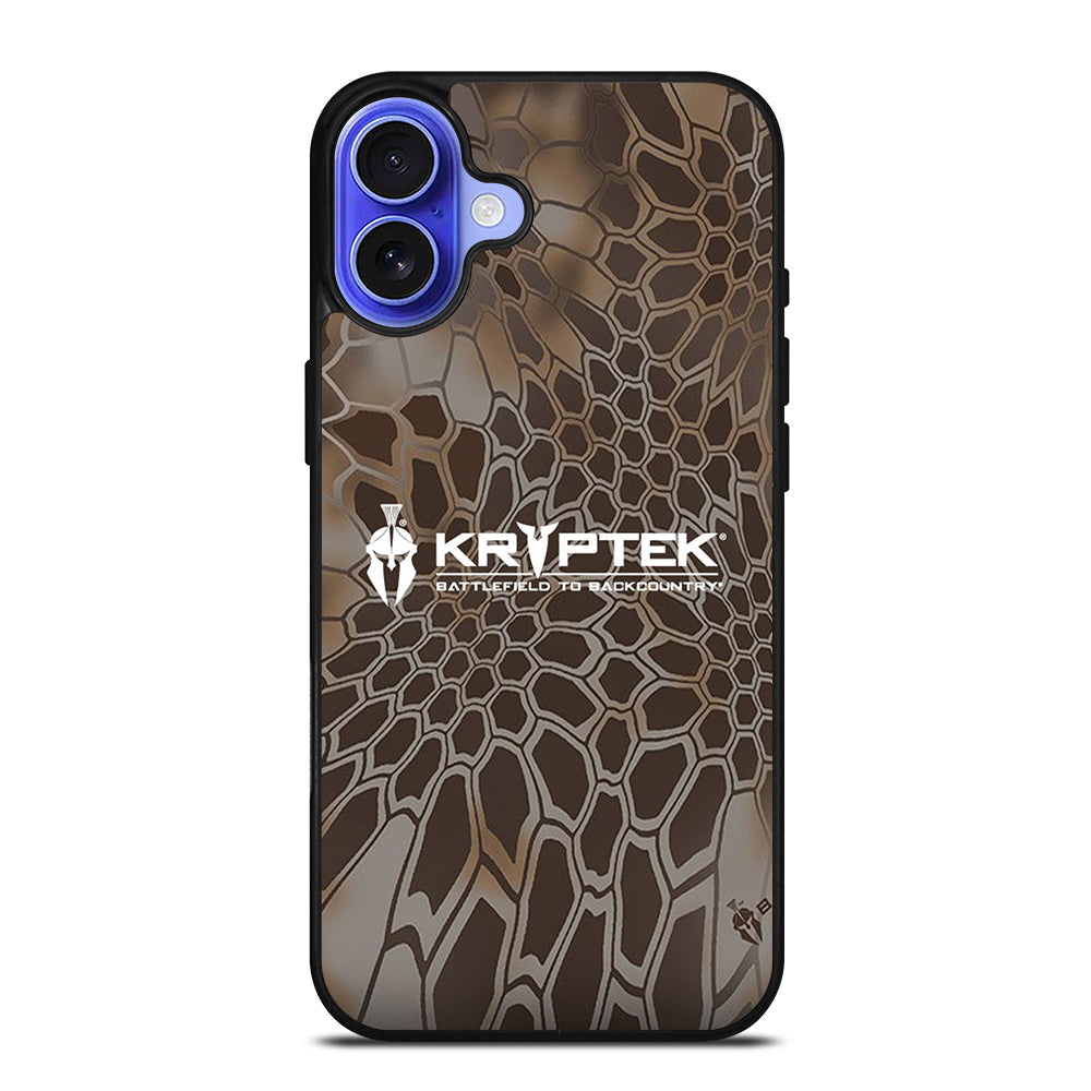 BLACK KRYPTEK NOMAD 1 iPhone 16 Case Cover
