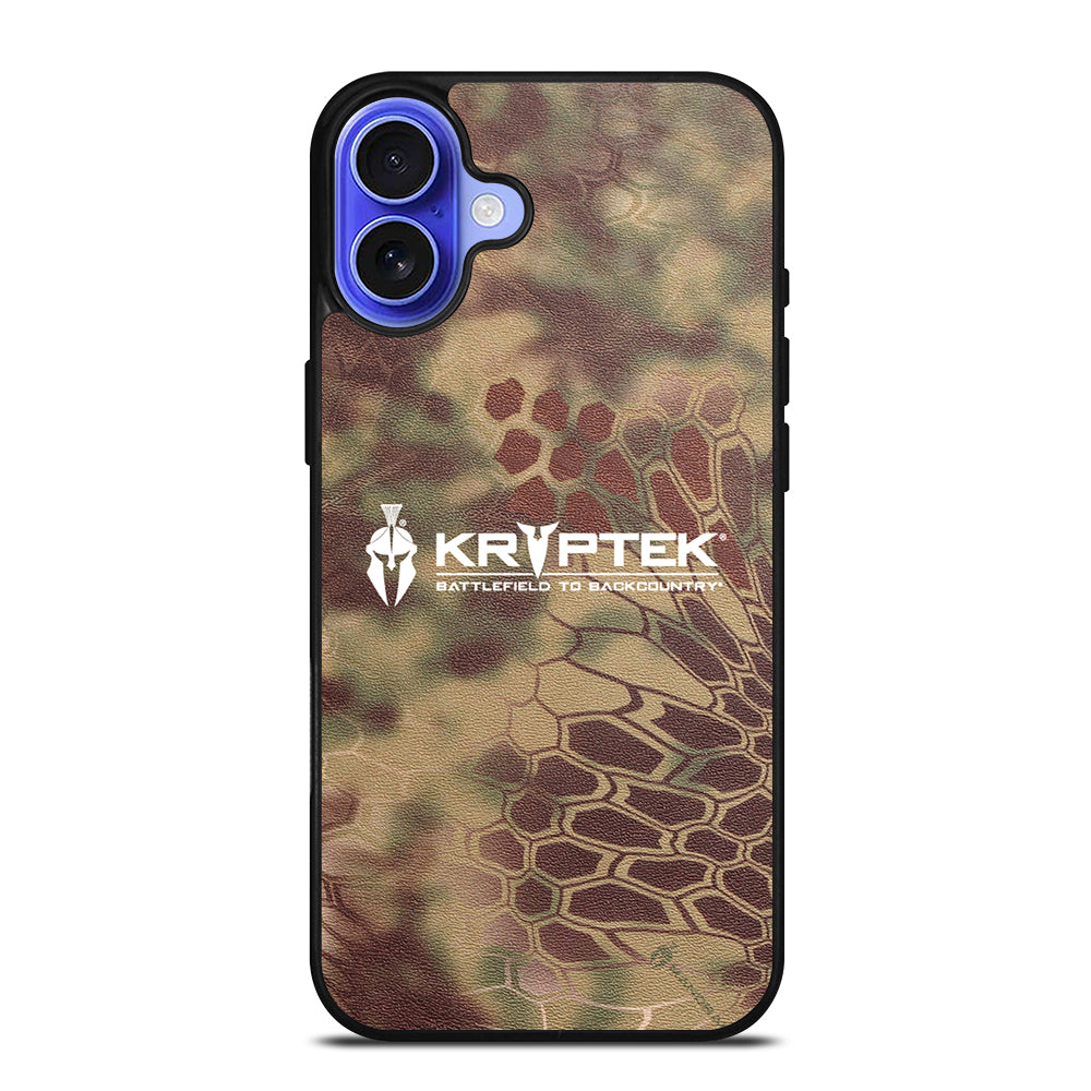BLACK KRYPTEK NOMAD 3 iPhone 16 Case Cover