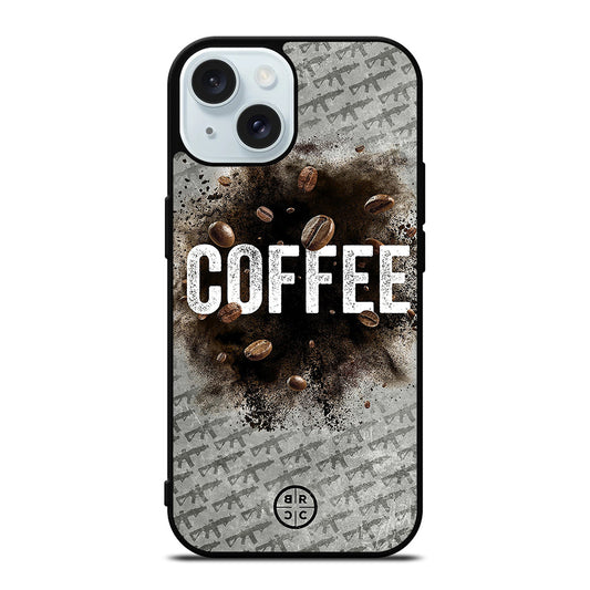 BLACK RIFLE COFFEE COMPANY LOGO 1 iPhone 15 Case Cover