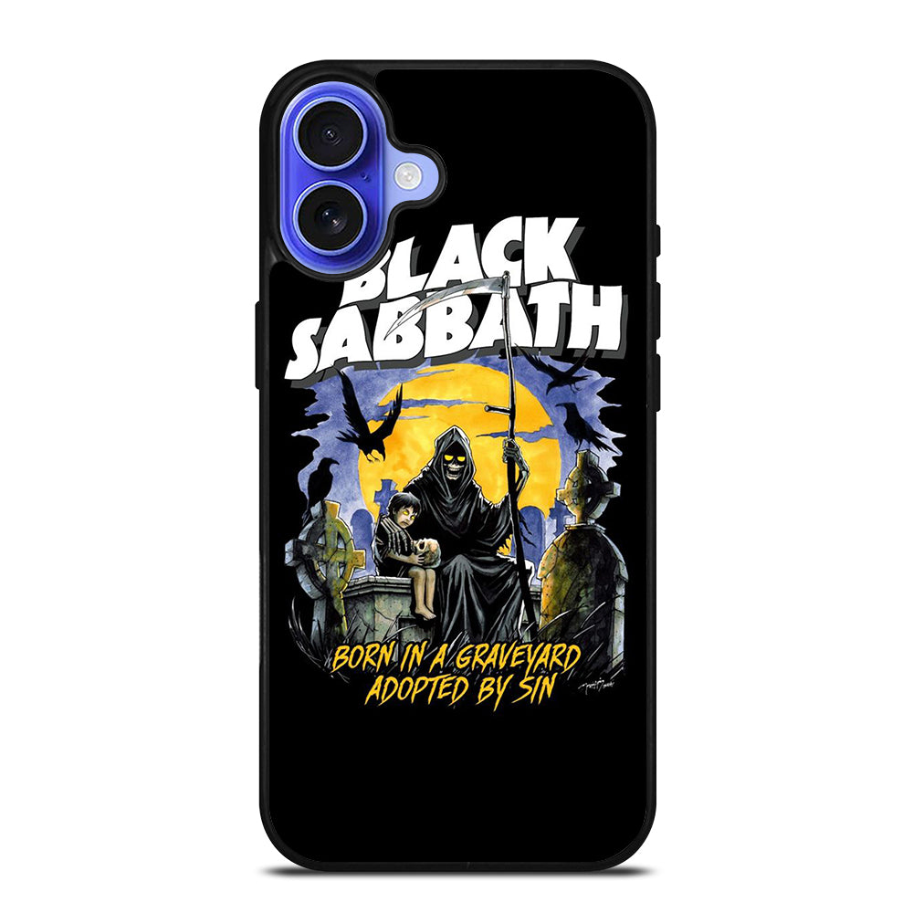 BLACK SABBATH BAND POSTER iPhone 16 Case Cover