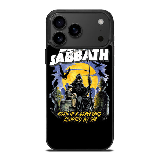 BLACK SABBATH BAND POSTER iPhone 17 Pro Max Case Cover