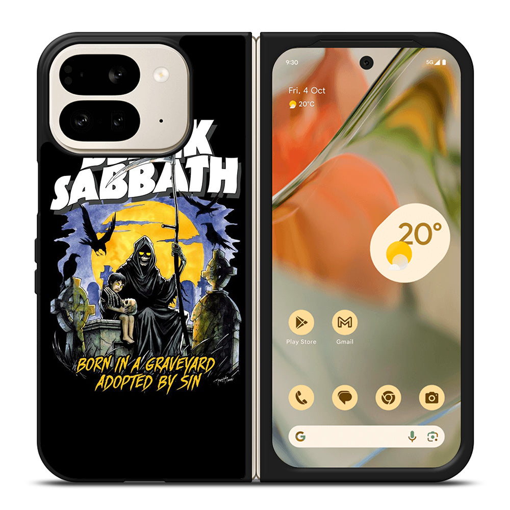 BLACK SABBATH BAND POSTER Google Pixel 9 Pro Fold Case Cover