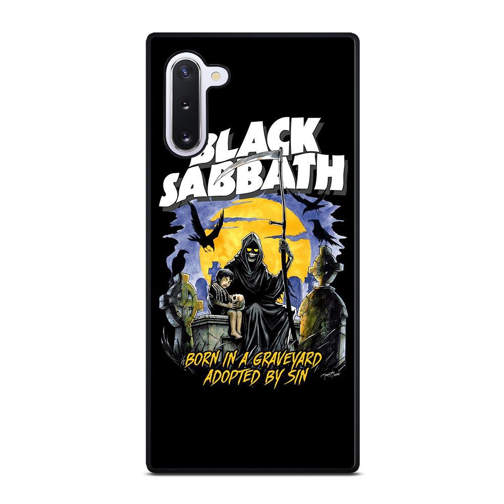 BLACK SABBATH BAND POSTER Samsung Galaxy Note 10 Case Cover