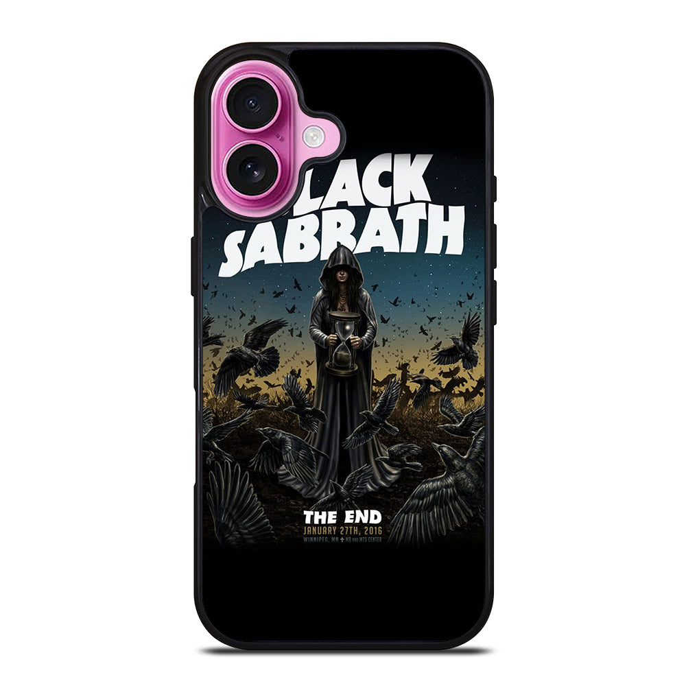 BLACK SABBATH BAND THE END iPhone 16 Plus Case Cover