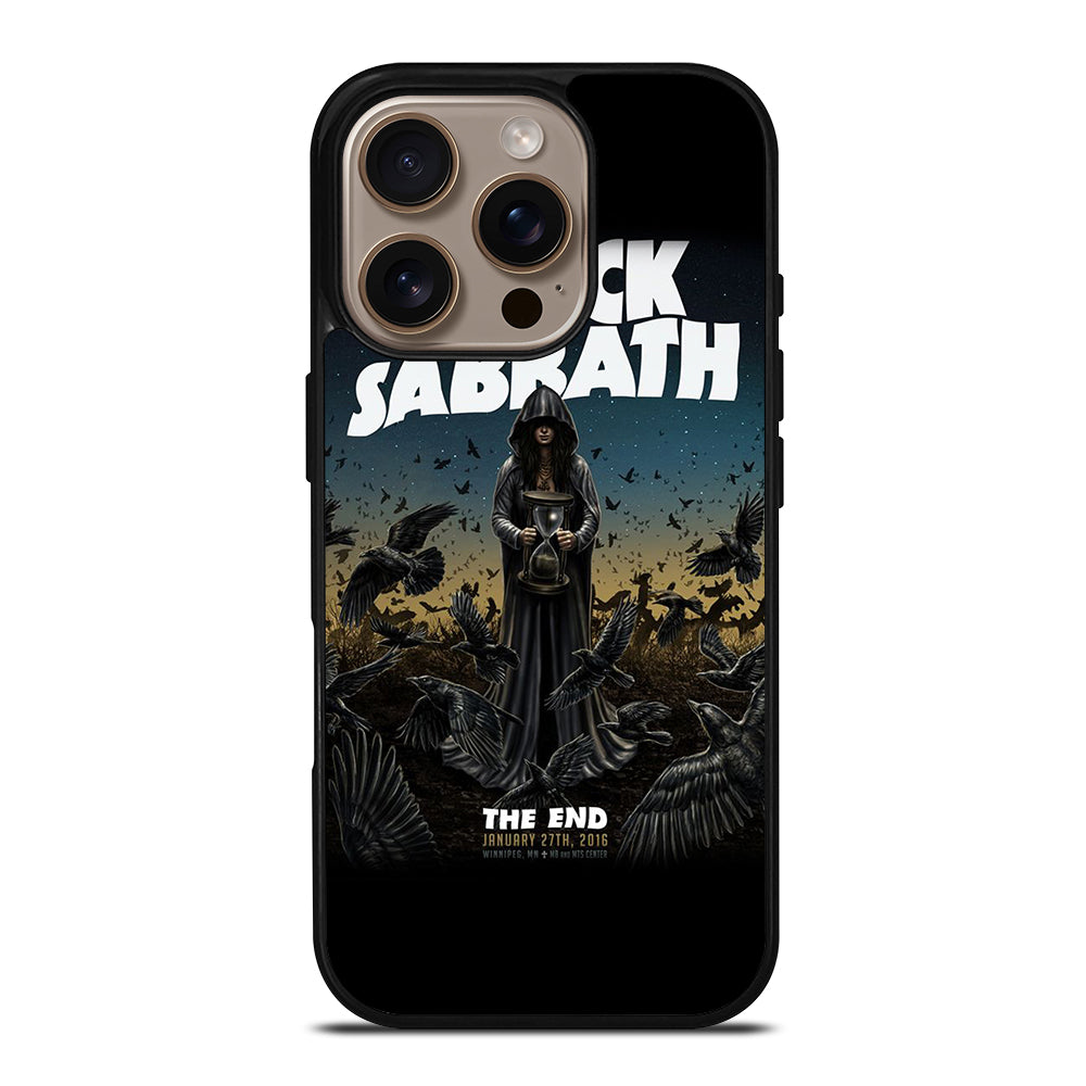 BLACK SABBATH BAND THE END iPhone 16 Pro Case Cover