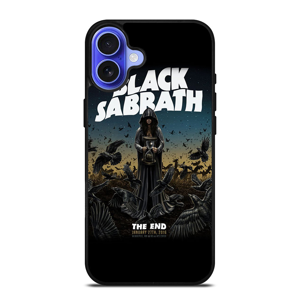 BLACK SABBATH BAND THE END iPhone 16 Case Cover