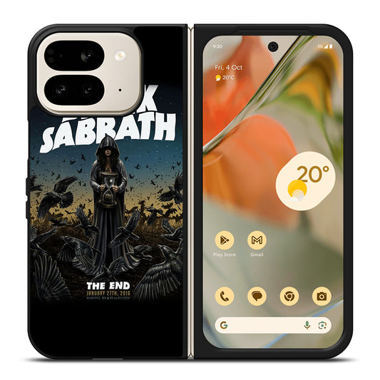 BLACK SABBATH BAND THE END Google Pixel 9 Pro Fold Case Cover