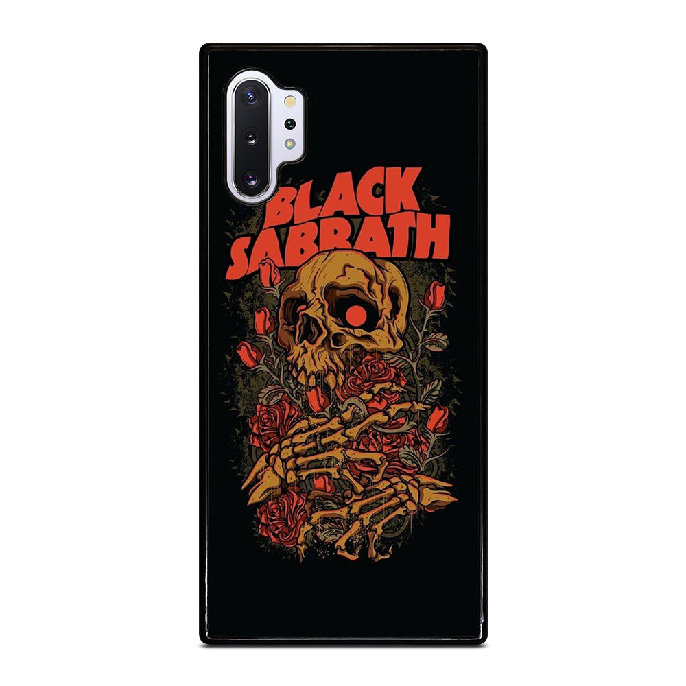 BLACK SABBATH ROSE SKULL BAND Samsung Galaxy Note 10 Plus Case Cover