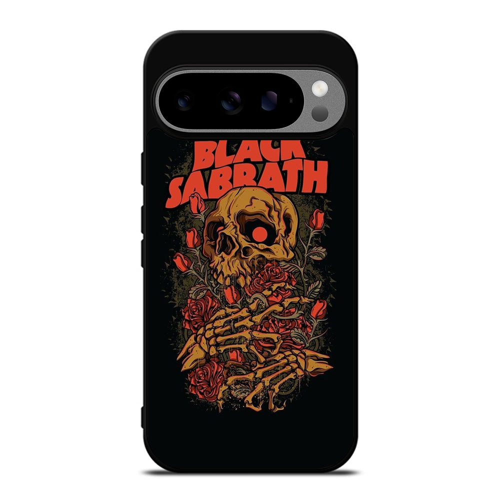 BLACK SABBATH ROSE SKULL BAND Google Pixel 9 Pro XL Case Cover