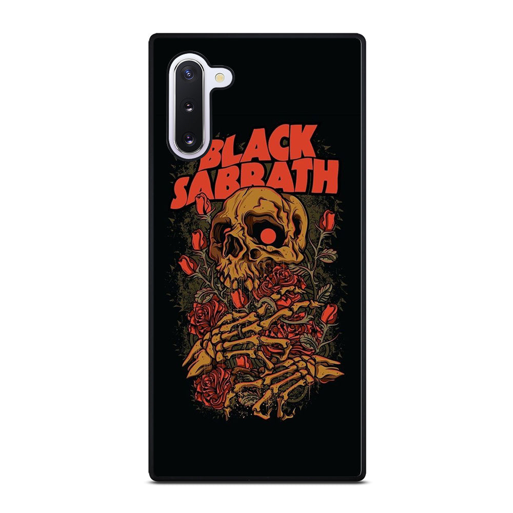 BLACK SABBATH ROSE SKULL BAND Samsung Galaxy Note 10 Case Cover