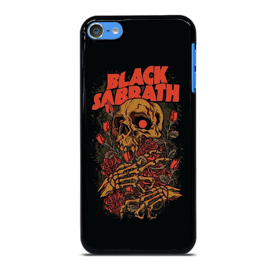 BLACK SABBATH ROSE SKULL BAND iPod Touch 7 Case Cover