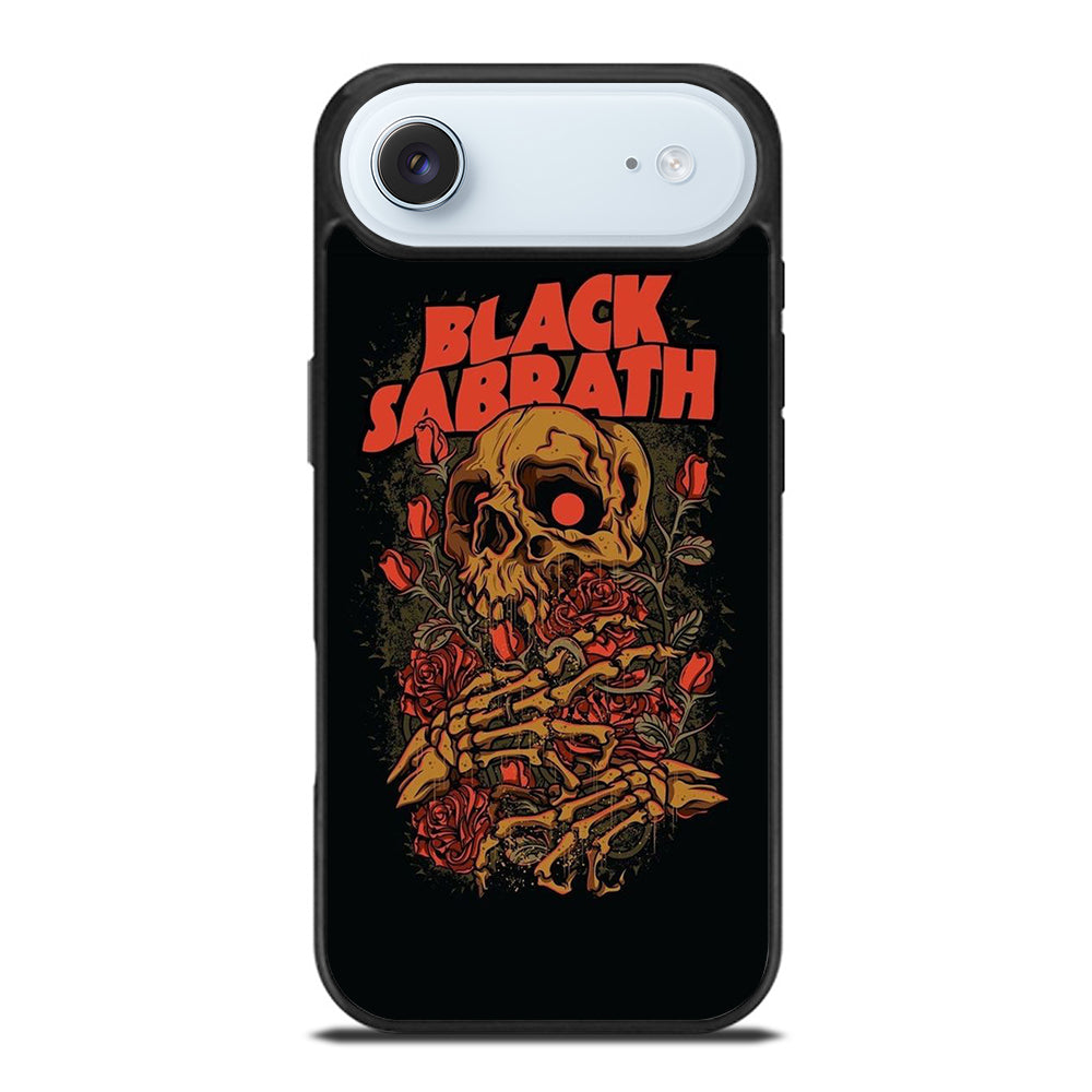 BLACK SABBATH ROSE SKULL BAND iPhone Air Case Cover