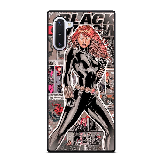 BLACK WIDOW COMIC Samsung Galaxy Note 10 Case Cover