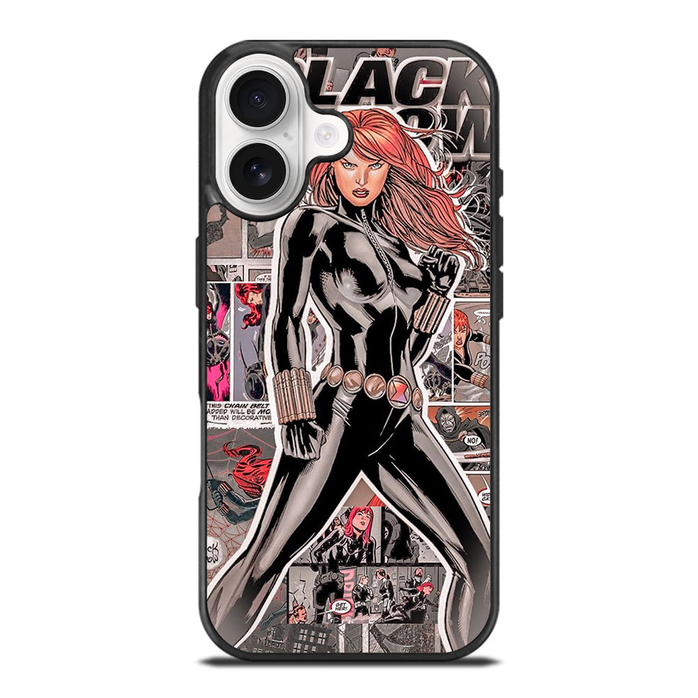 BLACK WIDOW COMIC iPhone 17 Case Cover