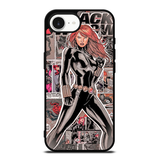 BLACK WIDOW COMIC iPhone 16e Case Cover