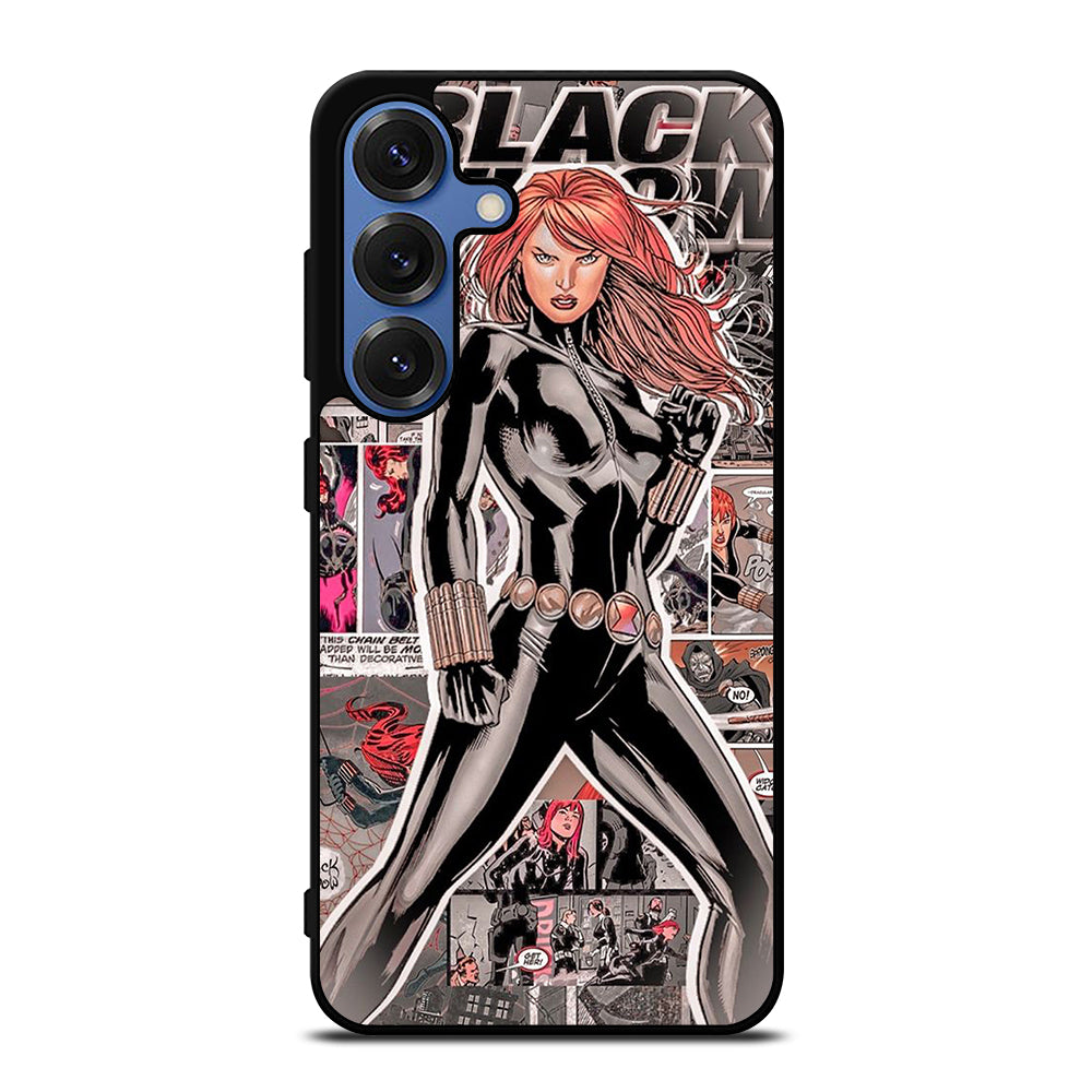 BLACK WIDOW COMIC Samsung Galaxy S25 Case Cover