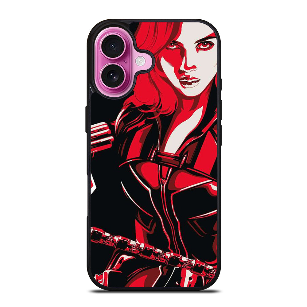 BLACK WIDOW iPhone 16 Plus Case Cover