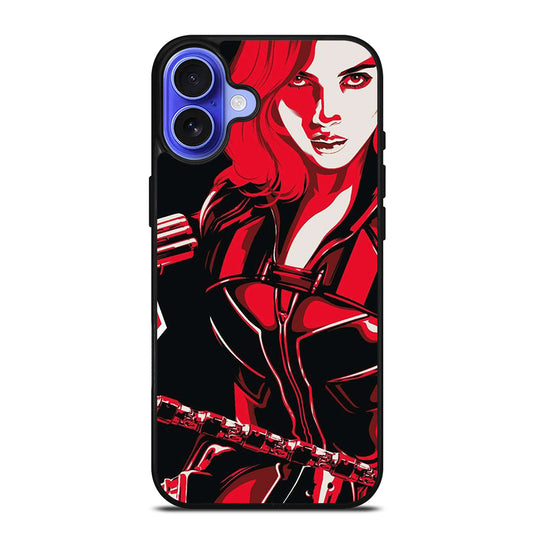 BLACK WIDOW iPhone 16 Case Cover