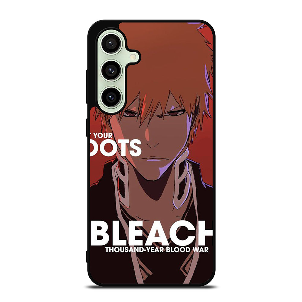 BLEACH ANIME ICHIGO KUROSAKI FACE Samsung Galaxy S24 FE Case Cover
