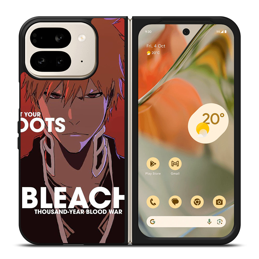 BLEACH ANIME ICHIGO KUROSAKI FACE Google Pixel 9 Pro Fold Case Cover