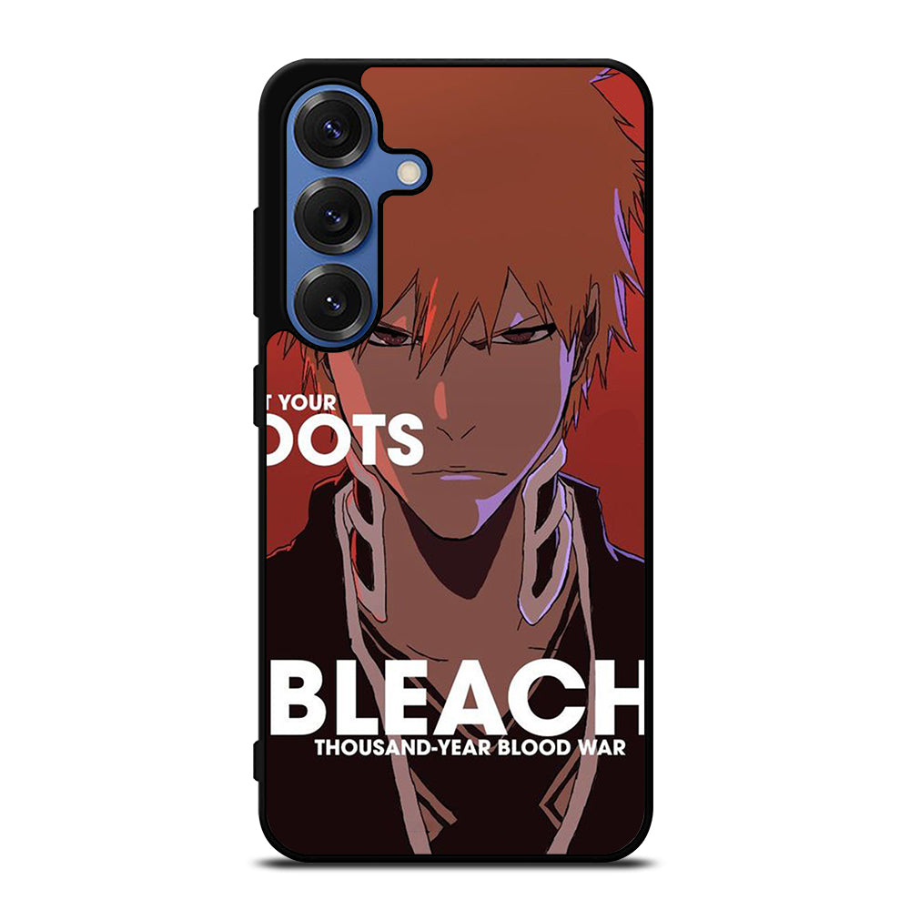 BLEACH ANIME ICHIGO KUROSAKI FACE Samsung Galaxy S25 Case Cover