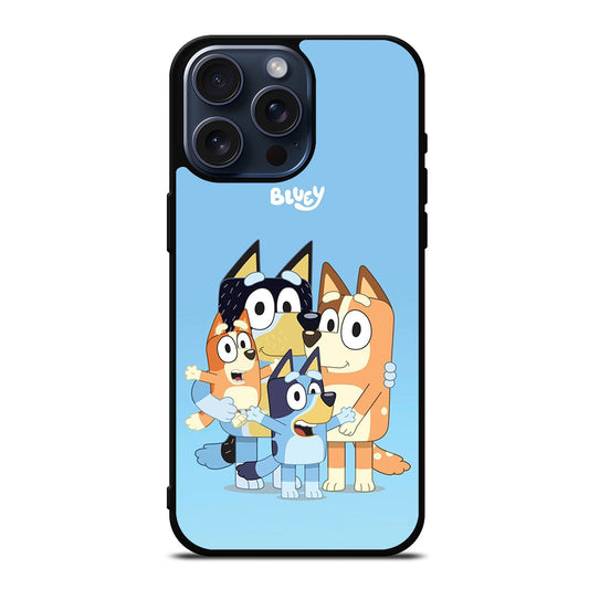 BLUEY HEELER PUPPY CARTOON 1 iPhone 15 Pro Max Case Cover