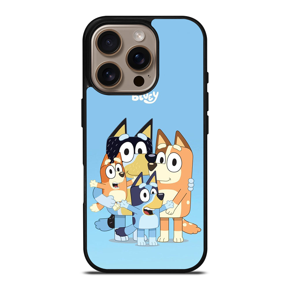 BLUEY HEELER PUPPY CARTOON 1 iPhone 16 Pro Case Cover