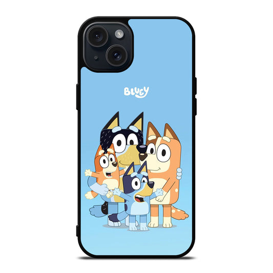 BLUEY HEELER PUPPY CARTOON 1 iPhone 15 Plus Case Cover