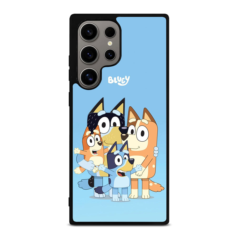 BLUEY HEELER PUPPY CARTOON 1 Samsung Galaxy S24 Ultra Case Cover