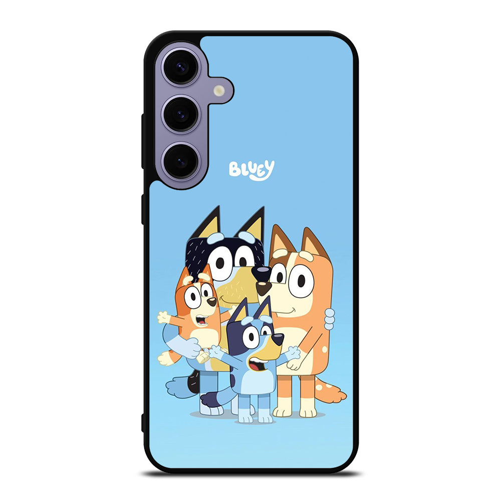 BLUEY HEELER PUPPY CARTOON 1 Samsung Galaxy S24 Plus Case Cover