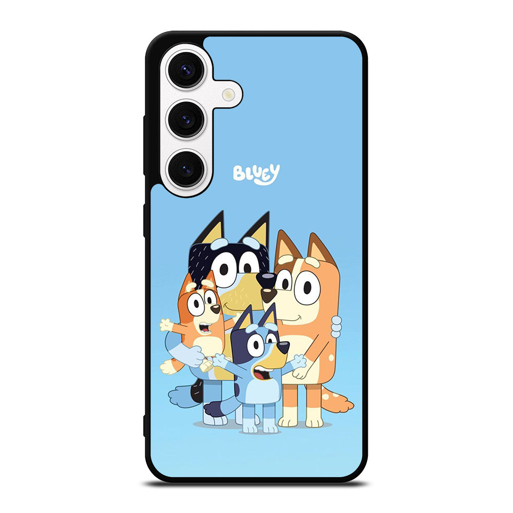 BLUEY HEELER PUPPY CARTOON 1 Samsung Galaxy S24 Case Cover