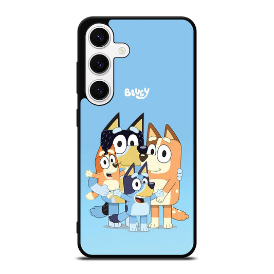 BLUEY HEELER PUPPY CARTOON 1 Samsung Galaxy S24 Case Cover