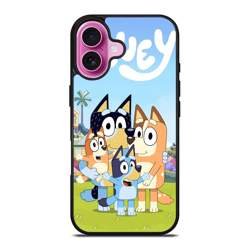 BLUEY HEELER PUPPY CARTOON 2 iPhone 16 Plus Case Cover