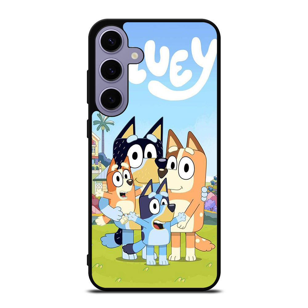 BLUEY HEELER PUPPY CARTOON 2 Samsung Galaxy S24 Plus Case Cover