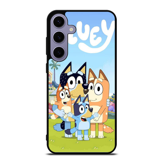 BLUEY HEELER PUPPY CARTOON 2 Samsung Galaxy S24 Plus Case Cover