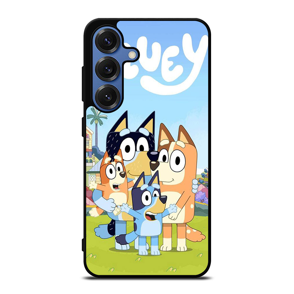 BLUEY HEELER PUPPY CARTOON 2 Samsung Galaxy S25 Case Cover