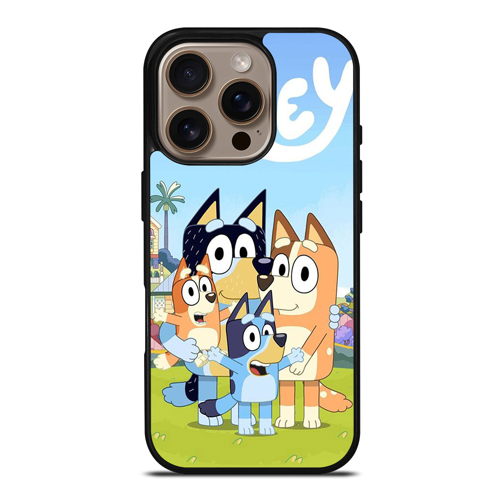 BLUEY HEELER PUPPY CARTOON 2 iPhone 16 Pro Case Cover