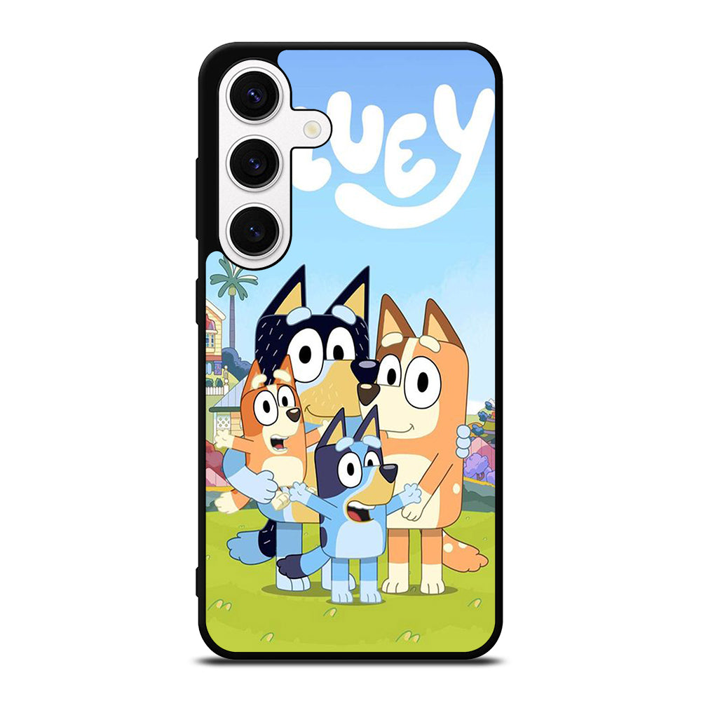 BLUEY HEELER PUPPY CARTOON 2 Samsung Galaxy S24 Case Cover